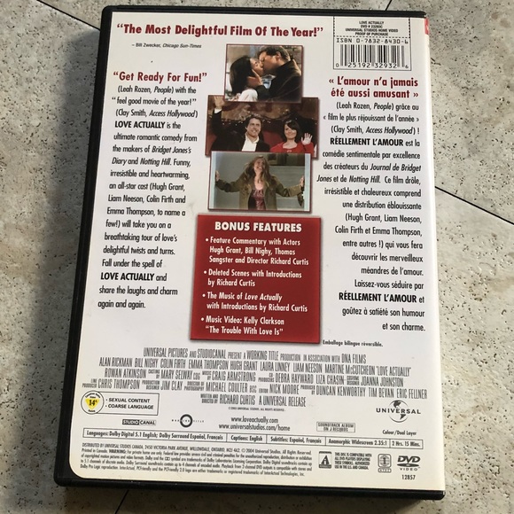Love Actually DVD - Picture 2 of 3